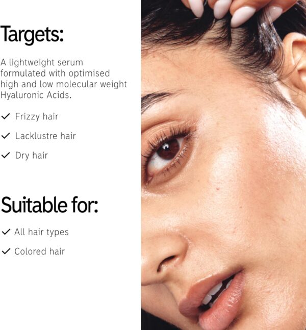 The Inkey List Hyaluronic Acid Hydrating Hair Treatment 100ml, Reduces Frizz, Improves Shine, Fragrance Free, Suitable For All Hair Types