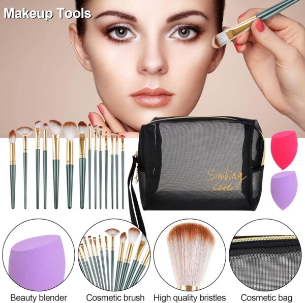 Makeup Sets, Cosmetic Make Up Starter Kit With Storage Bag Portable Travel Make Up Palette Eyeshadow Foundation Lip Gloss for Teenage & Adults(Style B)