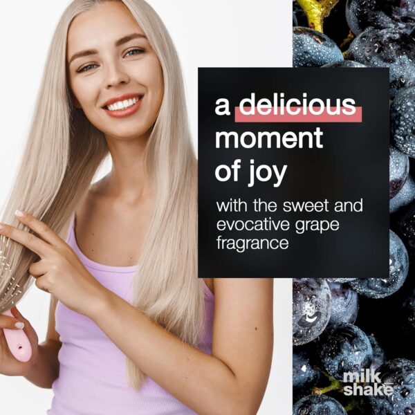 milk_shake Icy Blond Conditioner - Black Pigment Silver Conditioner for Very Light Blond and Platinum Hair