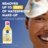 NIVEA Skin Glow Serum Infused Micellar Water (400ml), Revitalising Micellar Cleansing Water with Amino Acid and 5% Vitamin C and E, Gentle Waterproof Makeup Remover