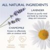 Feather & Down Mothers Day Gifts Bathtime Bliss Gift Set (Shower Cream, Pillow Spray, Bath Essence & Body Lotion) - Bath Set with lavender & chamomile essential oils. Vegan Friendly & Cruelty Free.