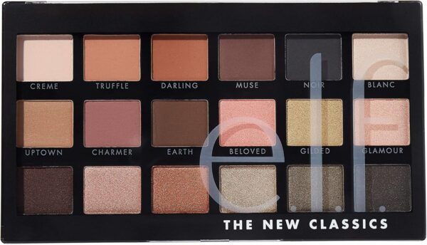 e.l.f. The New Classics Eyeshadow Palette, 0.18024 Kg