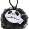 Nightmare Before Christmas Body Puff Jack Skellington Disney | Mad Beauty | Mystic Exfoliating Bath Accessories | Funny, Soft Gift for Tim Burton's Fan