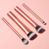 Real Techniques Face Base Makeup Brush Kit, For Concealer, Foundation, & Contour, Works With Liquid, Cream & Powder Products, Staples For Blending & Buffing, 4 Piece Set
