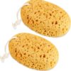 813x6JwOtdL._AC_SL1500_.jpg Body Bath Sponge 2PCS Sponges Bath Large Soft Honeycomb Bath Sponges Shower Sponges for Women Men Exfoliating Body Sponge Dense Foam for Gentle & Deep Cleansing, Ultra-Soft for Sensitive Dry Skin