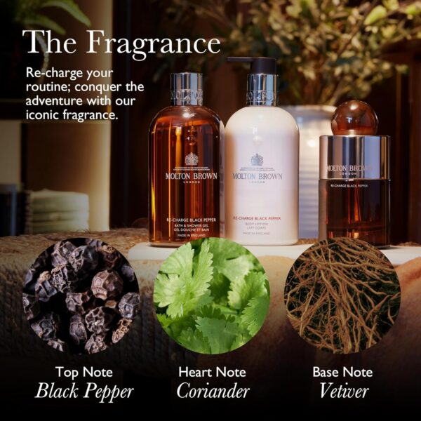 Molton Brown Re-Charge Black Pepper Bath & Shower Gel 300 ml
