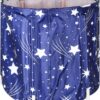 Dhouse Portable Bathtub 68 X 65CM 230L Foldable Free Standing Soaking Bath Tub Adult SPA Bathtub for Student Home Camping (Starry Blue)