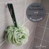 8155QRTAT3L._AC_SL1500_.jpg Temple Spring Loofah Shower Sponge, Recycled Body Scrubber Scrunchies, Exfoliating Bath Sponge, Shower Puff Bath Sponges for Adults, Loofah Back Scrubber Pouffe, Loofa Body Scrub Exfoliator -Sea Green