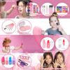 EVACOK Kids Makeup Sets For Girls - Children Makeup Sets For Girls Washable Make Up Set, Childrens Princess Play Games Toys Presents, Little Girl Birthday Gifts Set For Age4-12 Year Old (EVACOK-11)