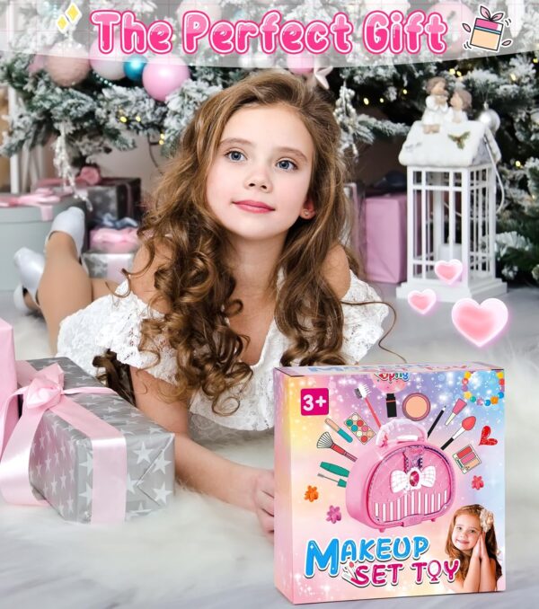 Ophy Kids Makeup Sets for Girls - 64PCS Girls Toys Washable Make Up Set, Childrens Princess Play Games Toy Presents, Girls Make Up Set Birthday Gifts Set for Age 3 4 5 6 7 8 9 10 11 12 Year Old