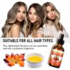 Batana Oil for Hair Growth, 100% Pure Natural Raw Batana Oil for Hair Growth, Prevent Hair Loss, Eliminate Hair Split Ends, Promotes Hair Thickness for Men & Women-2.02 fl oz