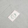 Pristine Linen Salon Towel 16 x 27 Pack of 24 Face & Hand Towel Bulk 100% Cotton Ringspun Highly Absorbent Cotton Towels for Hand Gym Beauty Spa and Home Hair Care, Silver