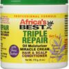 Africa,s Best Triple Repair Oil Moisturizer Cream Hair & Scalp Conditioner 170g