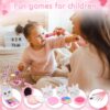 pretend makeup set Fake Make Up - Girls Makeup Set for Kids Girl Children Princess Play Makeup Game Christmas Birthday Gifts for 3-10 Years Old Girls Gift