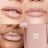 Oulac Nude Moisturising Lipstick - Beige Lip Balm Tinted, Nourishing Lips, Lip Base Primer, Satin Matte Finish, Creamy Texture, Highly Pigmented, With Shea Butter, Vegan Clean Beauty 4g SG01 Bare