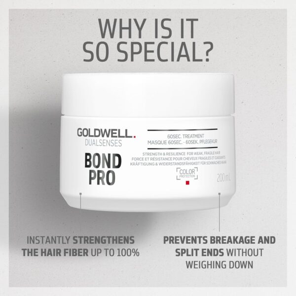 Goldwell Dualsenses Bond Pro, 60Sec Treatment Mask for Weak and Fragile Hair, 200ml