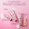 L'Oreal Paris EverPure Sulfate-Free Vegan Hair Care Kit - Shampoo and Conditioner to Strengthen and Repair Hair Bonds (Packaging May Vary)
