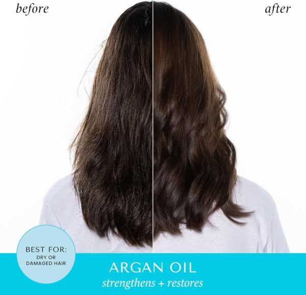 HASK Argan Oil 5-in-1 Leave In Conditioner Spray, repairing for all hair types, colour safe, gluten free, sulfate free, paraben free - 1 175ml Bottle