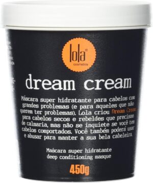 Linha Dream Cream Lola - Mascara Super Hidratante 450 Gr - (Lola Dream Cream Collection - Deep Conditioning Masque Net 15.87 Oz)