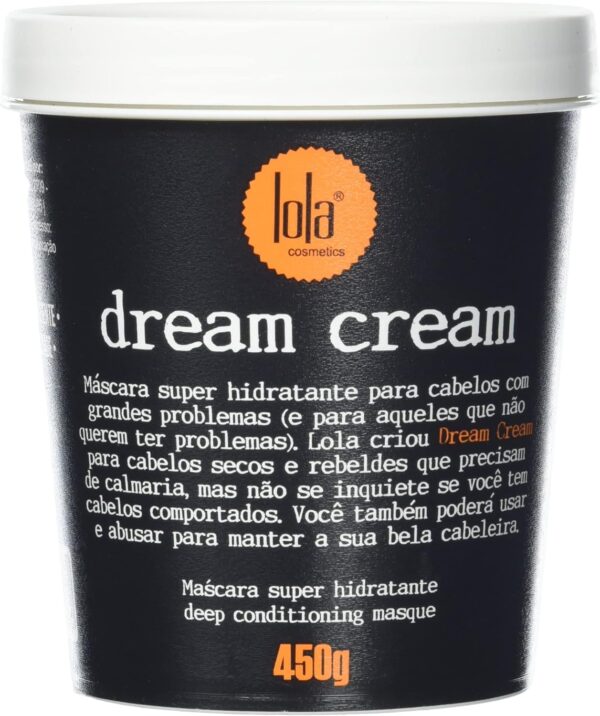 Linha Dream Cream Lola - Mascara Super Hidratante 450 Gr - (Lola Dream Cream Collection - Deep Conditioning Masque Net 15.87 Oz)