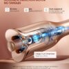 Automatic Curling Iron, Professional Automatic Hair Curler with 1" Curling Iron Large Slot & 4 Temperature & 3 Timer, Dual Voltage Anti-Tangle Rotating Curling Iron with Auto Shut-Off for Hair Styling