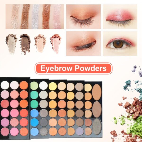 All-in-one Makeup Set Gift, Make-Up Sets, Makeup Kit for Women, Make up Set for Traveling, Long Lasting, Easy to Apply Matte Eye Shadow Palette for the Perfect Look for Day or Night