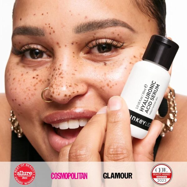 The INKEY List 2% Hyaluronic Acid Face Serum 30ml, Hydrating Skincare, Combats Dry Skin, Vegan Friendly, Suitable For All Skin Types