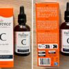 Big 2.11oz. Organic Vitamin C Serum for Face with Hyaluronic Acid & Niacinamide. Anti-Dark Spots, Wrinkle, Aging Brightening Facial and Eye Contour Vitamin C Serum. Brightening Women and Men Skin Care