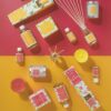 Just Lemon Fragrance Reed Diffuser 100ml - Long Lasting Home Indoor Fragrance - with 8 Rattan Reeds