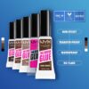 NYX Professional Makeup Brow Glue, Instant Brow Styler, Laminated Brow look, Clear