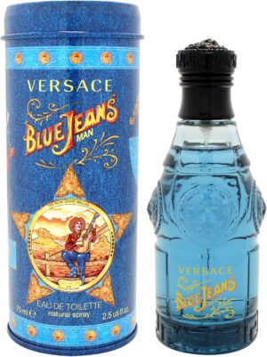 Versace Blue Jeans Eau De Toilette for Men, 75ml
