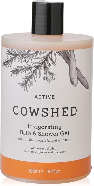 Cowshed Active Invigorating Bath & Shower Gel, 500 ml