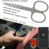 3 Swords Germany | Straight Nail Scissors, Stainless Steel, Extra Sharp - Made in Germany - Manicure, Pedicure, Grooming, Finger & Toe Nail Care by 3 Swords Germany (7889)