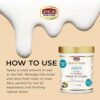 African Pride Moisture Miracle Coconut Oil & Baobab Oil Leave-In Hair Cream - Provides Intense Moisture & Helps Repair Natural Coils & Curls, Hydrates & Strengthens, 18 oz