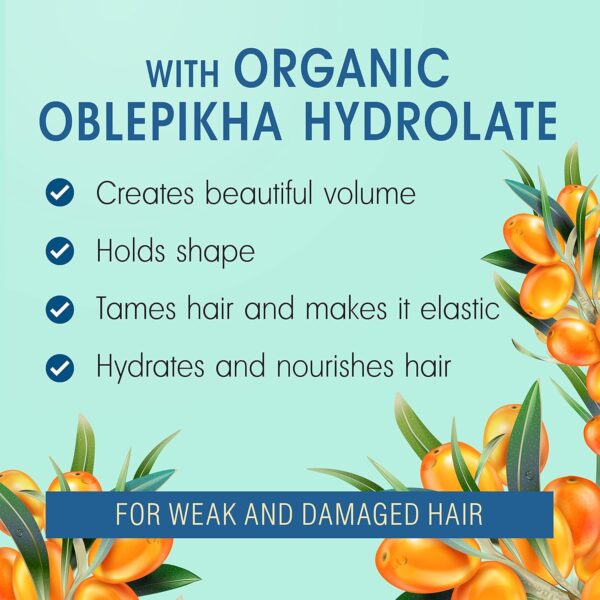 Natura Siberica Professional Oblepikha Nutrition and Repair Shampoo for Weak and Damaged Hair