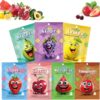 7 PCS Kids Face Masks, Skin Care for Teenage Girls - Hydrating Sheet Mask to Moisturizing and Smoothing, Fruit Face Masks Beauty Gift Set for Women & Girls Skin Hydrate, Brighten, Moisturize, Soothe