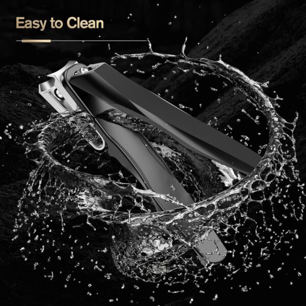 81MciHTWXcL._AC_SL1500_.jpg FERYES 360° Rotating Nail Clippers for Seniors, Long Handle Fingernail Clippers for Men and Women, Ergonomic EZ Grip Toenail Clippers for Thick Nails