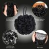 VERINIXUS Loofah Shower Sponge – Pack of 4 Extra Soft Mesh Bath Puff for Body Scrubbing & Exfoliating | Shower Puff for Men, Women & Kids | Durable Bath Sponge for Daily Use