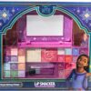 Lip Smacker Wish Beauty Palette, Disney Wish-Inspired Makeup Set Including Lip Glosses, Shimmer Creams and Blush, Disney Princess Gifts for Kids, Make-up Accessories and Mirror are Included