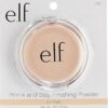 e.l.f. Prime & Stay Finishing Powder, Lightweight, Tinted, Long Lasting, Blurs Imperfections, Smooths Fine Lines, Controls Shine, Sets Makeup, Sheer 5g