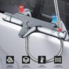 DEPTUNA Thermostatic Bath Shower Mixer,Thermostatic Bath Taps,Bath Mixer Taps with 38°C Anti-Scald Valve and Safety Button,Deck Mounted,Chrome