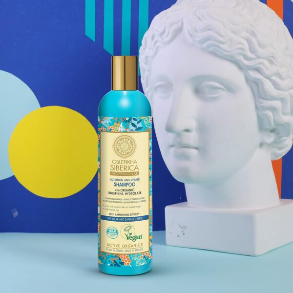 Natura Siberica Professional Oblepikha Nutrition and Repair Shampoo for Weak and Damaged Hair
