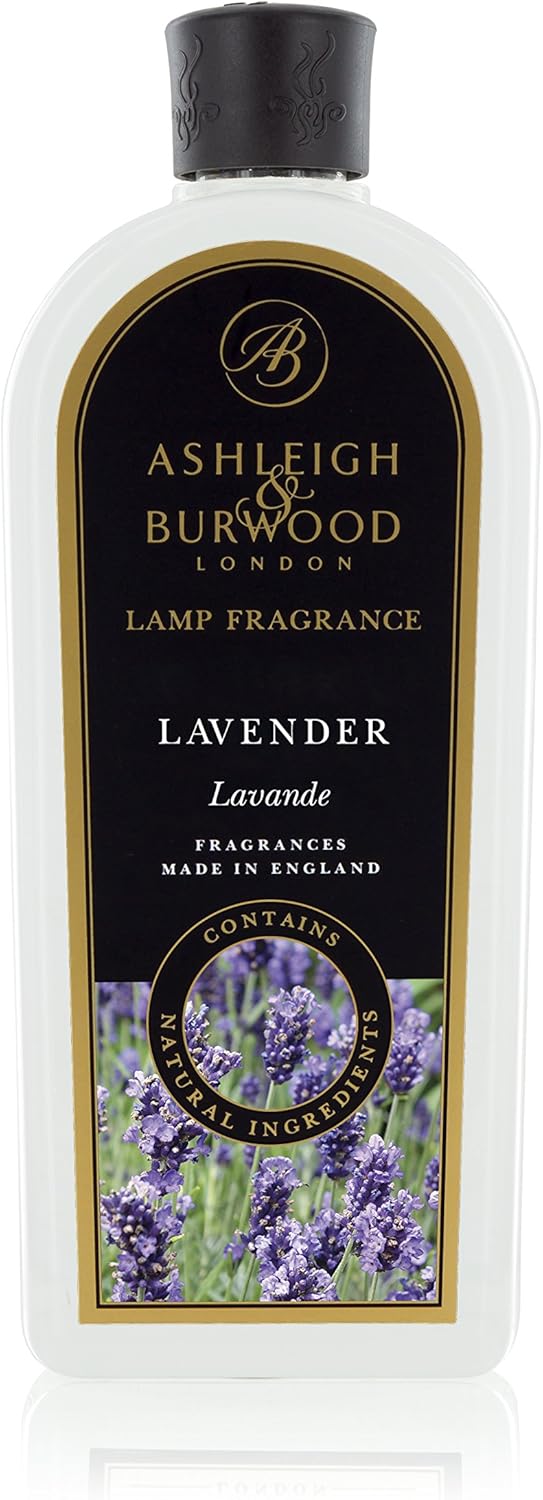 ASHLEIGH & BURWOOD | Lavender Lamp Fragrance | 1000 ml | Made in the UK | Floral Scent