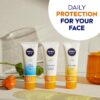 NIVEA Sun UV Face Sensitive SPF 50 Cream (50ml), Sunscreen Protects Against UVA/UVB Rays and Premature Skin Ageing, Sun Cream for Sensitive Facial Skin