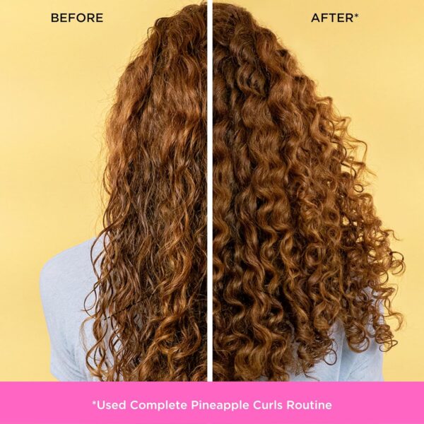Pacifica Pineapple Curls Shampoo & Conditioner Set – Curl Defining Hair Care for Curly & Coily Hair, Enhances Bounce & Reduces Frizz Sulfate Free Clean Beauty Vegan & Cruelty-Free Dermatologist Tested