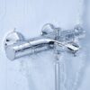 81QlO1onHL._AC_SL1500_.jpg GROHE Grohtherm 800 Thermostatic Bath/Shower Mixer 1/2" Chrome 34567000