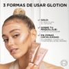 L'Oréal Paris Glow Enhancer, 24h Hydration with Shea Butter and Glycerin, Paradise Lumi Glotion, Shade 902: Light Glow, 40 ml