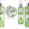 BRUBAKER Cosmetics Bath and Shower Set Aloe Vera - 11-Piece Gift Set in Vintage Bathtub