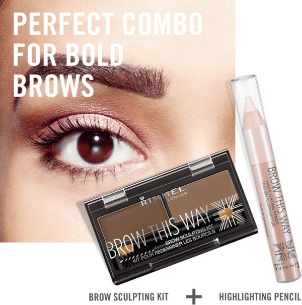 Rimmel London Brow This Way Highlighting Pencil, Pearlescent, 1.4 g