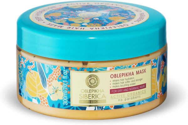 Natura Siberica Professional Oblepikha Deep Hydration Hair Mask, 300 millilitre